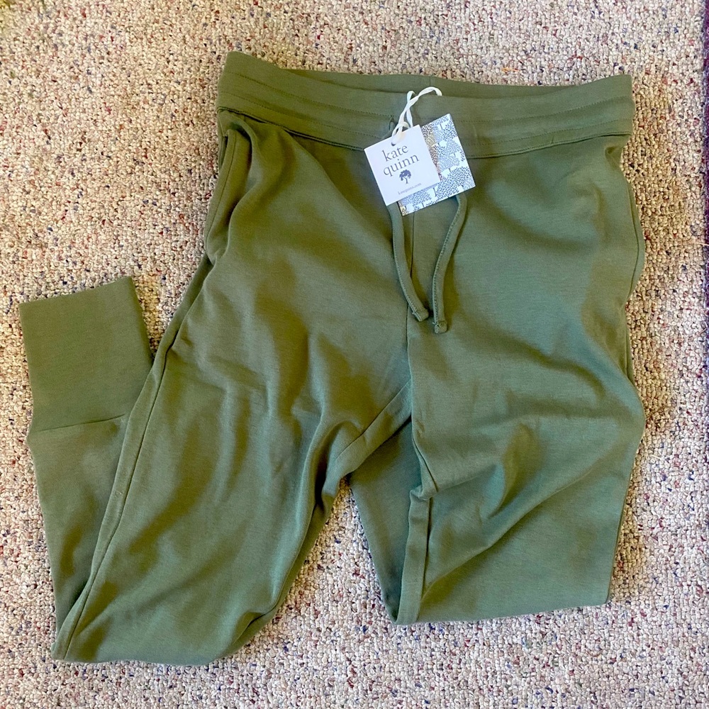 Kate Quinn organic cotton skinny joggers S